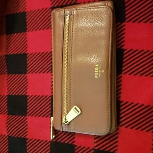 Leather Fossil Wallet